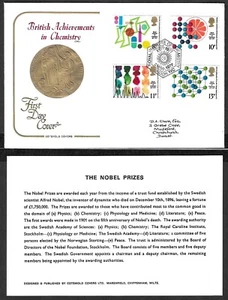 QE II - FDC - BRITISH ACHIEVEMENTS IN CHEMISTRY - 2nd MARCH 1977 - Picture 1 of 1