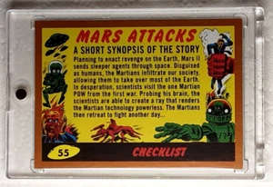 2017 Mars Attack's The Revenge Red Card P-8 REBUILDING THE ROBOT ARMY. - Picture 1 of 3