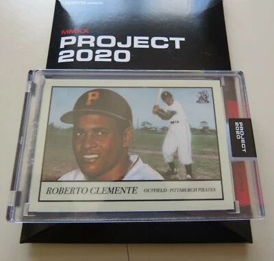 Topps PROJECT 2020 #78 - 1955 Roberto Clemente by Oldmanalan - Print Run: 8610 - Image 1 of 3