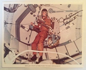 Astronaut Jack Lousma Signed Official NASA Skylab- M509 Experiment -Photograph - Picture 1 of 3