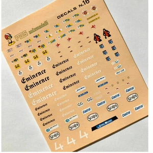 decalcomanies calcas 1:43 slot 24h LE MANS GT. GR. EMINENCE GTS CASTROL - Bild 1 von 1