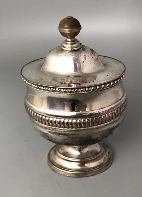 Caddy de té enchapado George III Old Sheffield c1820 BEZX Foto 1 de 3