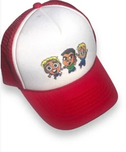 HobbyKids As Cartoons Mesh Trucker Red Hat Hobby Kids TV Series - Picture 1 of 3