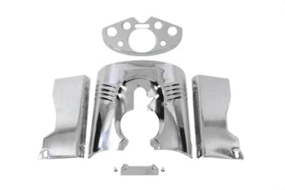 Chrome Fork Cover Set For Harley-Davidson Sportster & K Model 1952-1970 - Image 1 of 1