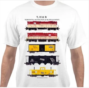 Maglietta Toronto, Hamilton & Buffalo Train Railroad di Andy Fletcher - Foto 1 di 1