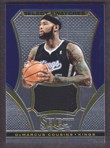 2013-14 Select Basketball Swatches Jersey #23 DeMarcus Cousins