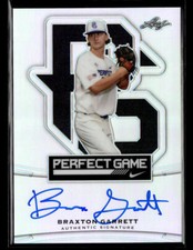 2015 Leaf Metal Draft Perfect Game #BABG1 Braxton Garrett AUTO