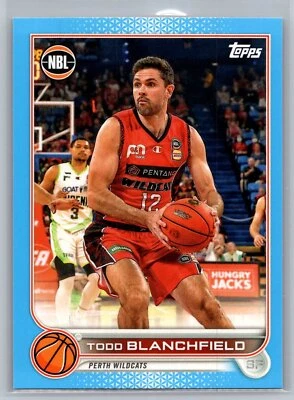 2022-23 Topps NBL #60 Todd Blanchfield Blue - Image 1 of 2