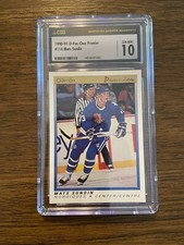 1990-91 O-Pee-Chee Premier Mats Sundin Rookie Card #114 CSG 10 NHL Nordiques