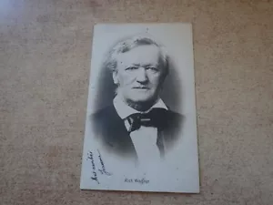 Carte Postale CPA Postcard RICHARD WAGNER Datée 1905 - Picture 1 of 2