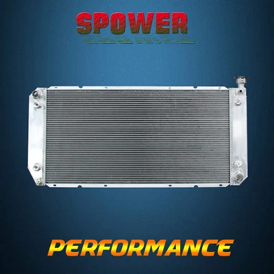 AT For Chevrolet GMC C1500 2500 K1500 Yukon 88-99 V8 3Row Aluminum Radiator - Image 1 of 4