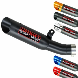 Coffman's Slip-On for Triumph Street Triple 660 675 R/S/RX 2013 2014 2015 2016 - Picture 1 of 8