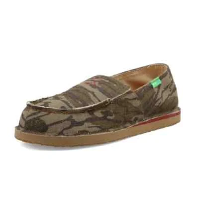 MOCASINES SIN CORDONES TWISTED X ECO TWX CAMUFLAJE para hombre 10,5 VERDE/TOSTADO LONA CAMUFLAJE Foto 1 de 4