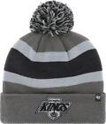 47 Brand Los Angeles Kings NHL Charcoal Breakaway Cuff Knit One Size Forty Seven