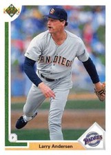 1991 Upper Deck Baseball #793 Larry Andersen  San Diego Padres 
