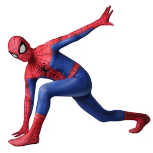 Peter Parker Jumpsuit Cosplay Costume 3D Halloween Kids/Adult Gifts US Spiderman - Picture 1 of 13