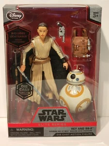 Disney Star Wars Elite Series Die Cast Rey and BB-8 - Picture 1 of 4