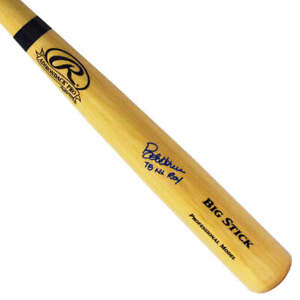 Bob Horner Signed 78 NL ROY Inscription Rawlings Blonde Baseball Bat (JSA)