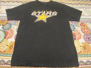 DALLAS STARS..#56 ZUBOV..BLACK T-SHIRT..SMALL - Picture 1 of 4
