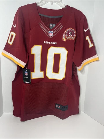 NEW! NFL Washington Redskins Nike 80th Anniversary Jersey Size 40 -RG3  -NWT Cover