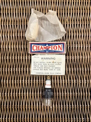 (1) - Vela de ignição não blindada NOS Champion C26 - Imagem 1 de 4