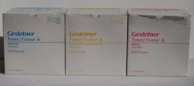 GESTETNER CS210 CYAN MAGENTA & YELLOW TONER CARTRIDGES - NEW CONDITION (a) - Image 1 of 4