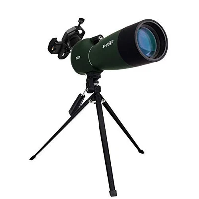 SV28 Spotting Scope with Tripod Phone Adapter 25-75X70, HD Zoom BAK4 - Image 1 of 4