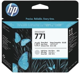ORIGINAL HP 771 DRUCKKOPF SCHWARZ FOTO + GRAU HELL - CE020A - DESIGNJET MHD 2027 - Bild 1 von 3
