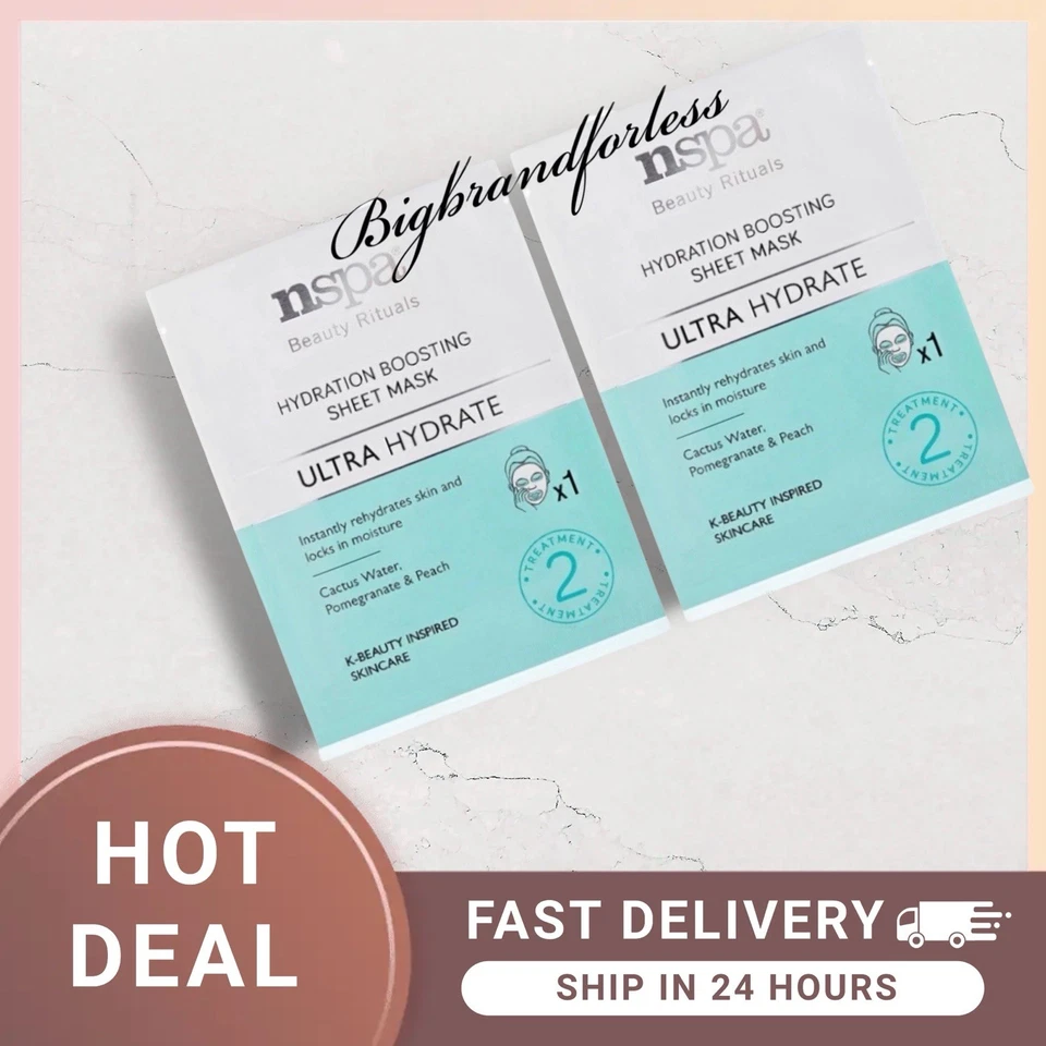 NSPA HYDRATION BOOSTING SHEET MASK ULTRA HYDRATE 2 PACK - Image 1 of 1