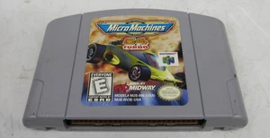 Micro Machines 64 Turbo (Nintendo 64,1999) Vintage Authentic Cleaned Tested N64 - Picture 1 of 3