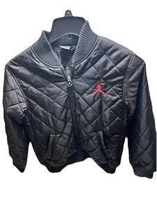 Nike Jordan Jumpman Unisex Kinder Jacke Größe L gesteppt schwarz bestickt - Bild 1 von 8