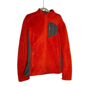 Chaqueta polar Salomon naranja oscuro y gris cremallera completa talla XL - Imagen 1 de 10