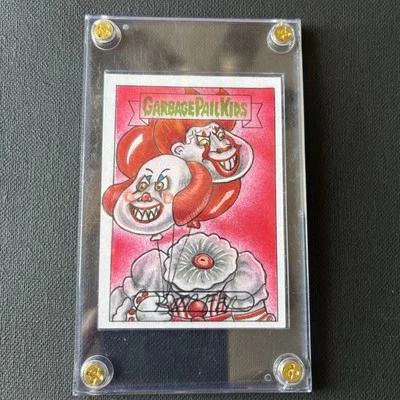 Эскиз Garbage Pail Kids 2021 Food Fight Pennywise - Изображение 1 из 4