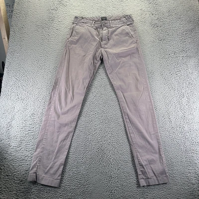 J.Crew 484 Pant Mens 30x32 Purple Cotton Chino Straight Classic Preppy Business - Image 1 of 4