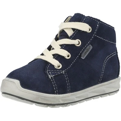 Ricosta Pepino Zayni Nautic Blue Boots Kids SympaTex Waterproof Suede - Image 1 of 4