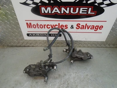 98-03 JUEGO PINZAS FRENO DELANTERO DERECHO IZQUIERDO SUZUKI TL1000R Foto 1 de 4