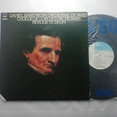 CBS Sony LP KJCL-5145 KOREAN QUADRAPHONIC: Berlioz - Te Deum / Barenboim - Image 1 of 4