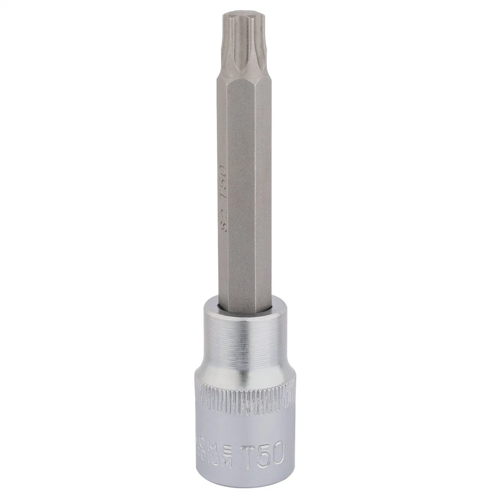 Draper 16318 TX-STAR® Socket Bit 1/2" Sq. Dr. T50 x 100mm - Image 1 of 1
