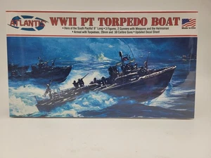 Atlantis H304 Marina de los Estados Unidos Segunda Guerra Mundial PT Torpedero Barco Plástico Modelo Kit Sellado 1:102 - Imagen 1 de 5