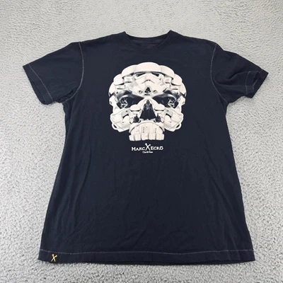 Star Wars Marc Ecko Shirt Mens Large Black Darth Vader Storm Trooper Graphic - Image 1 of 4