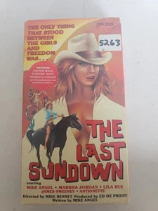 The Last Sundown VHS 1971 Western - Picture 1 of 3