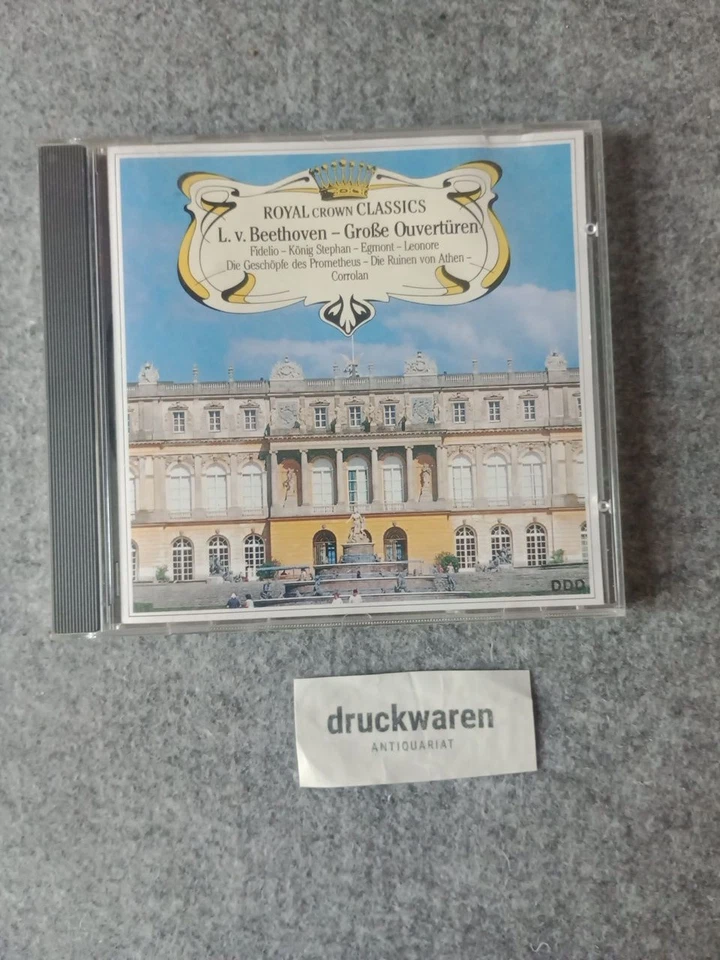 Beethoven: Grosse Ouvertüren: Fidelio, Egmont, Lenore, Die Geschöpfe des Prometh - Bild 1 von 1