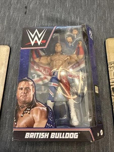 WWE Mattel Elite Collection Series 94 Collector's Edition British Bulldog Figure - Picture 1 of 4