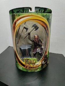 2001 TOY BIZ HERR DER RINGE DIE GEMEINSCHAFT DES RINGS GIMLI mit KAMPFAXT - Bild 1 von 6