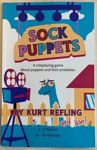 Sock Puppets: A roleplaying game about puppets and their problems (Paperback) - Picture 1 of 1