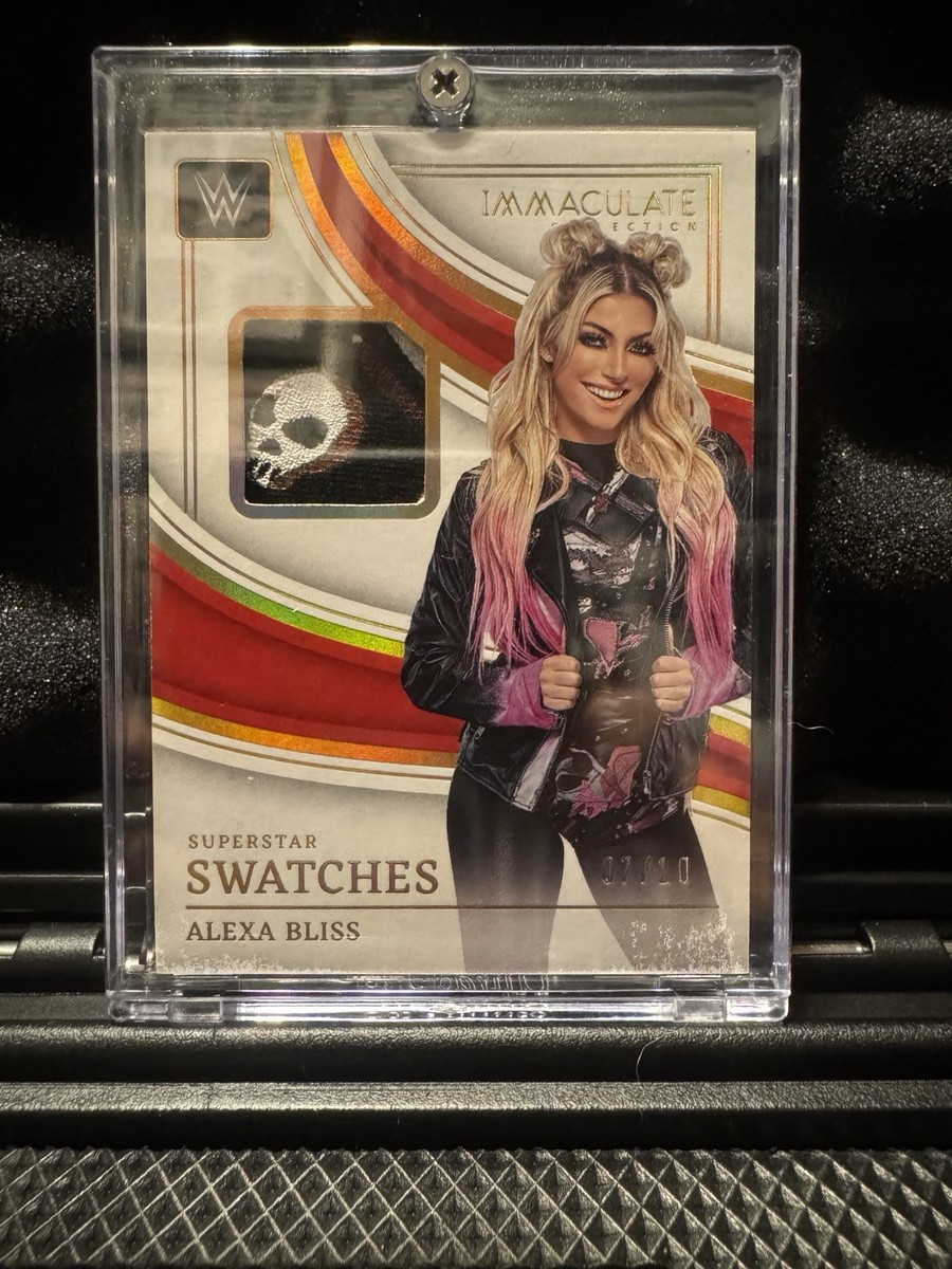 WWEカードPANINIアレクサ・ブリスIMMACUTEシャツレリック Alexa