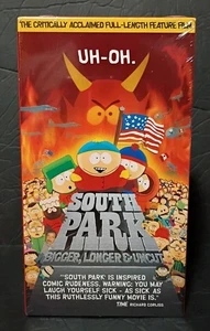 South Park Bigger, Longer & Uncut VHS Tape 1999 - BRAND NEW FACTORY SEALED! - Imagen 1 de 8