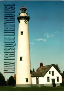 Postcard New Presque Isle Lighthouse Michigan MI 6x4 - Picture 1 of 2