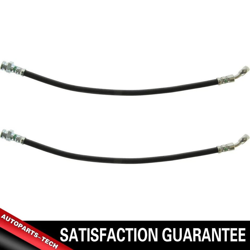 Conjunto de mangueira hidráulica de freio dianteiro de (2) compatível com 1986-1987 Isuzu NPR - Imagem 1 de 3
