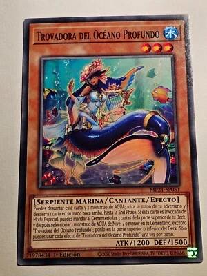 Deep Sea Minstrel●YUGIOH●MP21●2021●COMMON●SPANISH●1st ED●NM●Y19 - Image 1 of 2